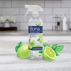 Bona Lime Basil Cleaning Products Multi Surface All Purpose Cleaner Spray - 24 Fl Oz