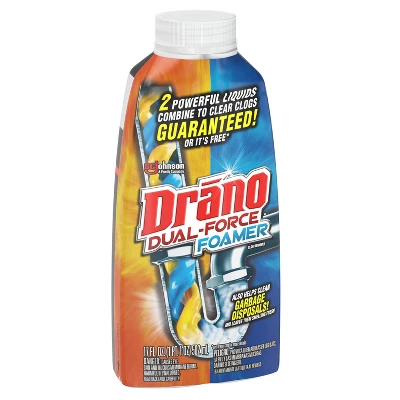 Drano Dual-Force Clog Remover - 17oz 13 Drano Dual-Force Clog Remover - 17oz - Image 11