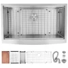 Farmhouse Kitchen Sink 33x22 Inch, Apron Front 304 Stainless Steel Drop-In Sinks, 16 Gauge Single Bowl Sink -Cleaning Supply Store GUEST 7a6afa27 e238 4afd b251 7f67f620782d