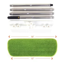 Kitchen + Home Microfiber Flat Mop - 17 -Cleaning Supply Store GUEST 7a820be6 a9e9 46b4 bd6d cb33788469aa