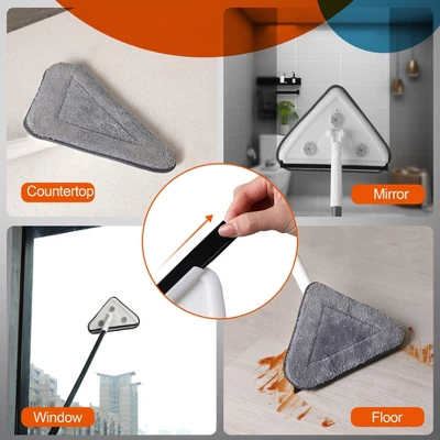 JANSNO Wall Cleaning Mop With Disposable Pads And Long Handle For Walls And Ceilings 8 JANSNO Wall Cleaning Mop With Disposable Pads And Long Handle For Walls And Ceilings - Image 6