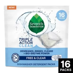 Seventh Generation Triple Action Clean Dishwasher Detergent Packets - 16ct 15 Seventh Generation Triple Action Clean Dishwasher Detergent Packets - 16ct -Cleaning Supply Store GUEST 7cadddff f1c7 44db 8a0d 0873fb0fcaef