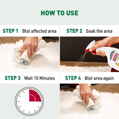 Nature's Miracle Unscented Enzymatic Formula Urine Stain Remover For Dogs - 1gal 6 Nature's Miracle Unscented Enzymatic Formula Urine Stain Remover For Dogs - 1gal - Image 4