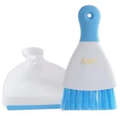 Powerstone Pumice Dustpan & Brush Combo Set, 8" Tall X 6" Wide - Sweeping & Tidying Up | Blue -Cleaning Supply Store GUEST 7de6a33e ed36 4fff a60a 89f708d49349