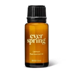 Lemon Pure Essential Oil - 0.5 Fl Oz - Everspring™