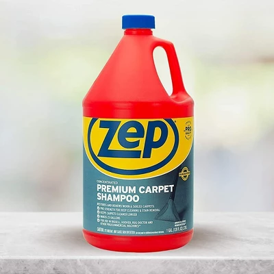 Zep Premium Carpet Shampoo Concentrate – Renews Soiled Carpets – 1 Gallon 5 Zep Premium Carpet Shampoo Concentrate – Renews Soiled Carpets – 1 Gallon - Image 3