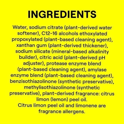 Seventh Generation Lemon Natural Dishwasher Detergent Gel - 70oz 4 Seventh Generation Lemon Natural Dishwasher Detergent Gel - 70oz - Image 2