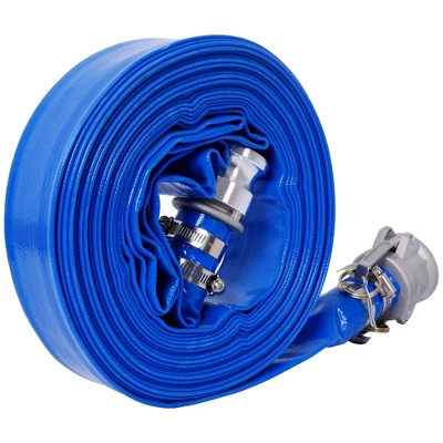 NAYSAYE Cleaning Tool Pool Backwash Hose Reinforced PVC Water Discharge Hose For Outdoor Cleaning , Blue, 13.2"*10.90"*4.20" 7 NAYSAYE Cleaning Tool Pool Backwash Hose Reinforced PVC Water Discharge Hose For Outdoor Cleaning , Blue, 13.2"*10.90"*4.20" - Image 5