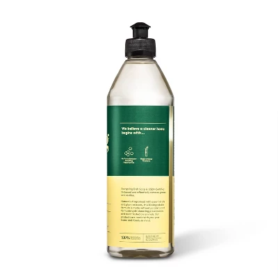Lemon & Mint Liquid Dish Soap - 18 Fl Oz - Everspring™ 4 Lemon & Mint Liquid Dish Soap - 18 Fl Oz - Everspring™ - Image 2