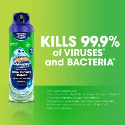 Scrubbing Bubbles Mega Shower Foamer Disinfectant Aerosol - Rainshower - 20oz