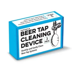 Impresa [3 Pack] Beer Tap Ball Cleaning Device - Beer Tap Plug Alternative - Beer Line Cleaner -Cleaning Supply Store GUEST 882fd9a4 bafe 4086 ac55 8eb9d1f1d81a