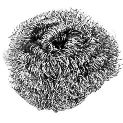 Unique Bargains Stainless Steel Wire Kitchenware Cleaning Tool Scrubber Pad 2.4" Silver Tone 6 Pcs -Cleaning Supply Store GUEST 88b21a81 f2a4 4070 b989 b8282b3e5b4f