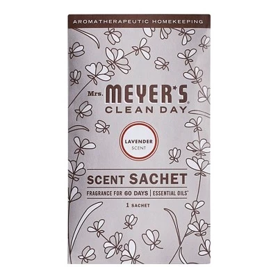 Mrs. Meyer's Clean Day Sachet - Lavender Scent - 0.35oz 8 Mrs. Meyer's Clean Day Sachet - Lavender Scent - 0.35oz - Image 6