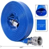 NAYSAYE Cleaning Tool Pool Backwash Hose Reinforced PVC Water Discharge Hose For Outdoor Cleaning , Blue, 15"*13.20"*4.30"