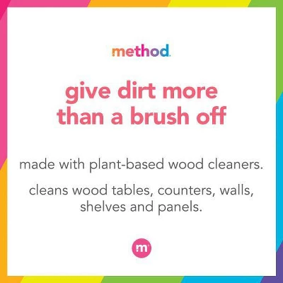 Method Almond Cleaning Products Daily Wood Cleaner Spray Bottle - 28 Fl Oz 5 Method Almond Cleaning Products Daily Wood Cleaner Spray Bottle - 28 Fl Oz - Image 3