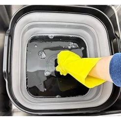 SAMMART 10L (2.64 Gallon) Collapsible Dishpan With Draining Plug 19 SAMMART 10L (2.64 Gallon) Collapsible Dishpan With Draining Plug -Cleaning Supply Store GUEST 8c0dddb1 6d7b 4db3 b485 cef582c3cc24