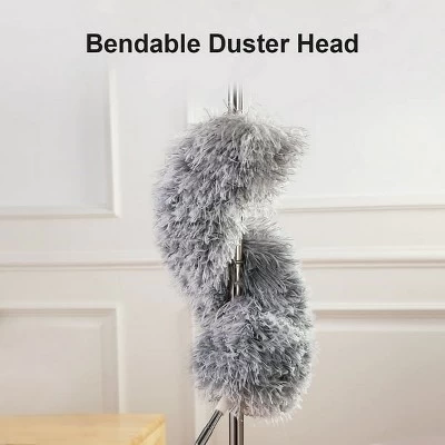 Racxily Dusters For Cleaning Duster With Extension Pole Bendable Head Long Handle Dusters For Cleaning Ceiling Fan, High Ceiling, Blinds, Furniture 5 Racxily Dusters For Cleaning Duster With Extension Pole Bendable Head Long Handle Dusters For Cleaning Ceiling Fan, High Ceiling, Blinds, Furniture - Image 3