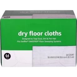 GENERIC Dry Sweeping Cloths To Clean Dust, Dirt, Pet Hair, Fits Swiffer Sweeper Mop Heads - 64 Count -Cleaning Supply Store GUEST 8f0bdd47 fb3b 4ccb aeb1 de296a367582