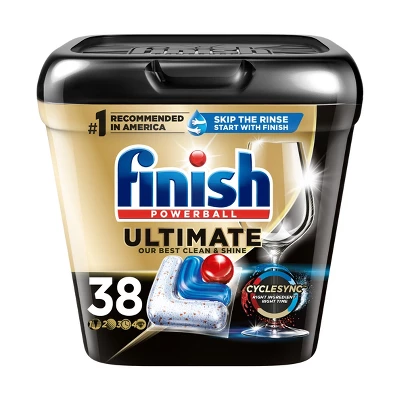 Finish Ultimate Dishwasher Detergent Tabs With CycleSync Technology 13 Finish Ultimate Dishwasher Detergent Tabs With CycleSync Technology - Image 11