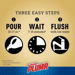 Liquid-Plumr Industrial Strength Urgent Clear, Liquid Drain Cleaner - 17oz -Cleaning Supply Store GUEST 90b16bca 31a5 48d7 a6ed 091d58eeffb9