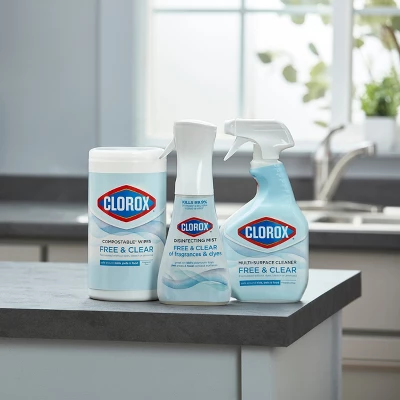 Clorox Free & Clear Multi-Surface Cleaner - 32 Fl Oz 8 Clorox Free & Clear Multi-Surface Cleaner - 32 Fl Oz - Image 6