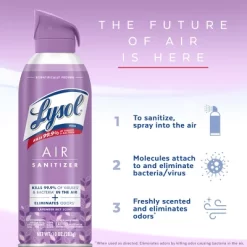 Lysol Lavender Air Sanitizer - 10oz -Cleaning Supply Store GUEST 928f92db 3d46 4cdd 9b13 2853b08ff235