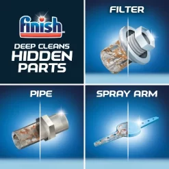 Finish Fight Grease And Limescale Liquid Dishwasher Hygienic Cleaner - 8.45 Fl Oz -Cleaning Supply Store GUEST 92a2ad57 8743 48d6 81a1 b5e8250008c1