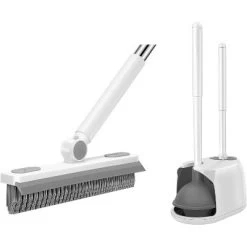 SetSail Toilet Brush And Plunger Set & Grout Cleaner Brush With Long Handle -Cleaning Supply Store GUEST 93a9873b 219f 4183 957d 6bb50617f1b8