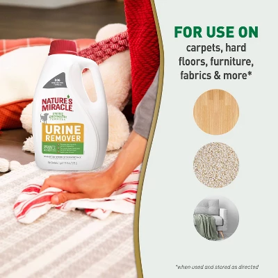 Nature's Miracle Unscented Enzymatic Formula Urine Stain Remover For Dogs - 1gal 8 Nature's Miracle Unscented Enzymatic Formula Urine Stain Remover For Dogs - 1gal - Image 6