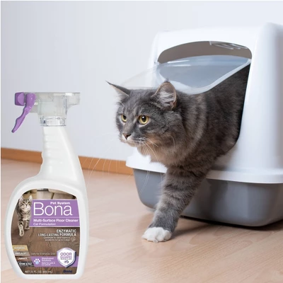 Bona Pet Enzymatic Multi-Surface Floor Cleaner And Cat Stain & Odor Remover - 22 Fl Oz 3 Bona Pet Enzymatic Multi-Surface Floor Cleaner And Cat Stain & Odor Remover - 22 Fl Oz