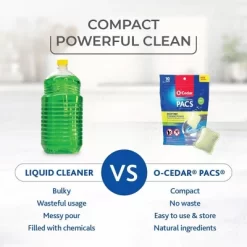 O-Cedar Crisp Citrus PACS Hard Floor Cleaner - 10ct -Cleaning Supply Store GUEST 983ad25a dd5c 4429 9776 f735cd52472b