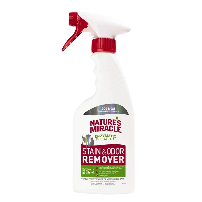 Nature's Miracle Unscented Stain And Odor Remover For Dogs And Cats - 14 Fl Oz 12 Nature's Miracle Unscented Stain And Odor Remover For Dogs And Cats - 14 Fl Oz - Image 10