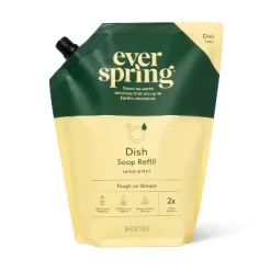 Dish Soap Refill - Lemon & Mint - 36 Fl Oz - Everspring™ -Cleaning Supply Store GUEST 9a2aef15 d281 4956 ac34 724c04f4378c