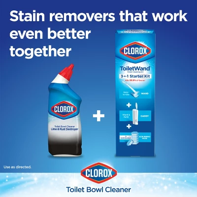 Clorox Tough Stain Toilet Bowl Cleaner - 24 Fl Oz 8 Clorox Tough Stain Toilet Bowl Cleaner - 24 Fl Oz - Image 6