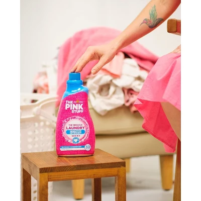 The Pink Stuff The Miracle Laundry Detergent Sensitive Liquid 32oz - Pack Of 2 3 The Pink Stuff The Miracle Laundry Detergent Sensitive Liquid 32oz - Pack Of 2