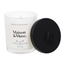Maison&Muse Scented Candle - Sea Salt & Fresh Coconut (Brigitte) - 9.5oz -Cleaning Supply Store GUEST a09a899b 6f13 40ef ae6b 40812f490ea6