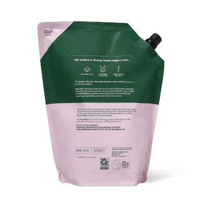 Dish Soap Refill - Lavender & Bergamot - 36 Fl Oz - Everspring™ 3 Dish Soap Refill - Lavender & Bergamot - 36 Fl Oz - Everspring™