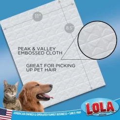 960 Pack Dry Sweeping Cloth Refill Pads By LOLA Products, Unscented, Compatible With Swiffer Floor Mop, Comparable To Swiffer Refills, 11" X 8.13"