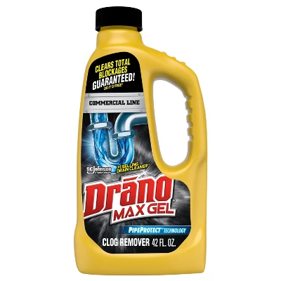 Drano Max Gel Clog Remover - 42oz 11 Drano Max Gel Clog Remover - 42oz - Image 9