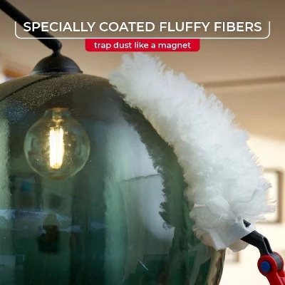 O-Cedar Flex & Catch Heavy Duty Duster Kit With Refills - 4ct 12 O-Cedar Flex & Catch Heavy Duty Duster Kit With Refills - 4ct - Image 10