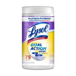 Lysol Citrus Disinfecting Dual Action Wipes - 75ct -Cleaning Supply Store GUEST a56b1180 04bf 4bc0 9129 040becd1a094