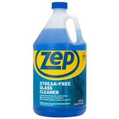 Zep Streak-Free Glass Cleaner – Ammonia-Based Formula – 1 Gallon