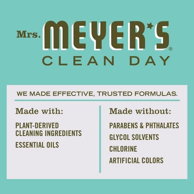 Mrs. Meyer's Clean Day Basil Scent Multi-Surface Concentrate Cleaner - 32 Fl Oz 9 Mrs. Meyer's Clean Day Basil Scent Multi-Surface Concentrate Cleaner - 32 Fl Oz - Image 7