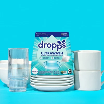 Dropps Dish UltraWash Biobased Detergent Pods - Unscented - 48ct 11 Dropps Dish UltraWash Biobased Detergent Pods - Unscented - 48ct - Image 9