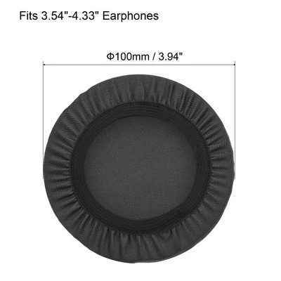 Unique Bargains Reusable Flexible Elastic Fabric Washable Headphone Covers 3 Pairs 3 Unique Bargains Reusable Flexible Elastic Fabric Washable Headphone Covers 3 Pairs