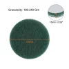 Unique Bargains Drill Power Brush Tile Scrubber Scouring Pads For Household 6 Pcs Green 180-240 Grit -Cleaning Supply Store GUEST a8d5928f 288e 4ff2 b2fd c7bdbb0964d8