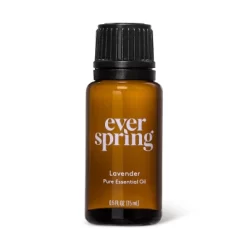 Lavender Pure Essential Oil - 0.5 Floz - Everspring™