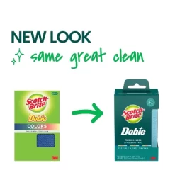 Scotch-Brite Dobie Cleaning Pads - Colors - 3ct
