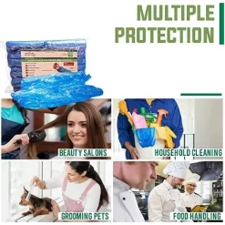 Bison Life Disposable Arm Sleeves 18" W/ Elastic Ends For Food Prep, Cooking, Cleaning, 100ct -Cleaning Supply Store GUEST ab377ad4 61b0 43e1 8189 edcd5b911150