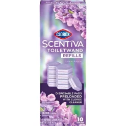Clorox Scentiva Lavender & Jasmine ToiletWand Pad Cleaner Refills - 10ct